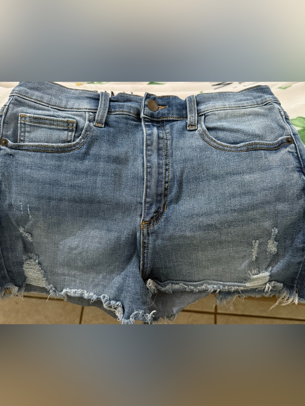 Light Blue Women’s Denim Shorts